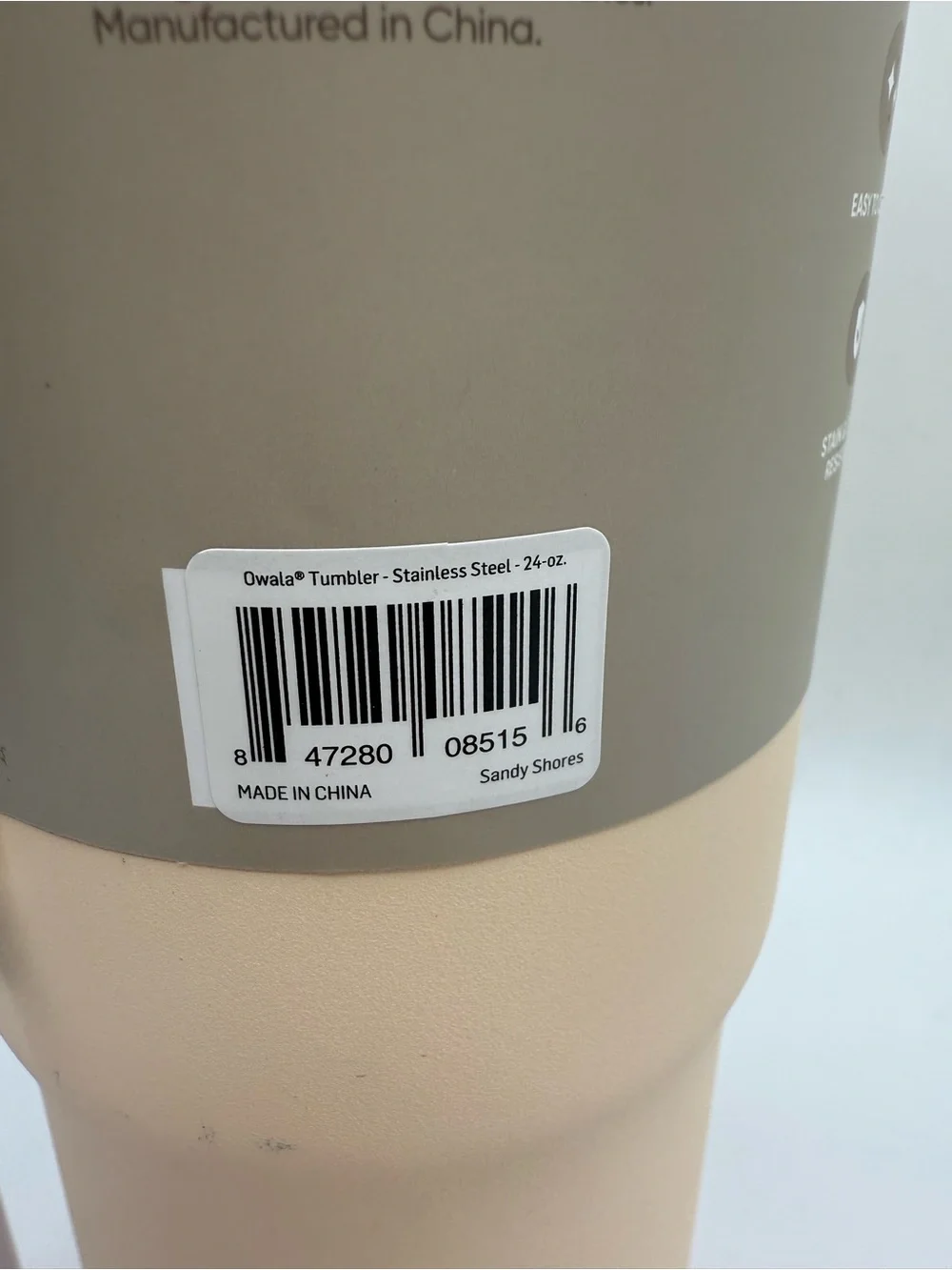 Owala 24 oz Sandy Shores Insulated Tumbler NWT